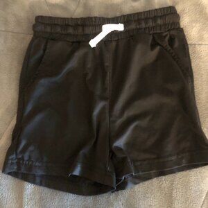 Black Sports Shorts w/string; Polyester/spandex; Girls; Like new condition